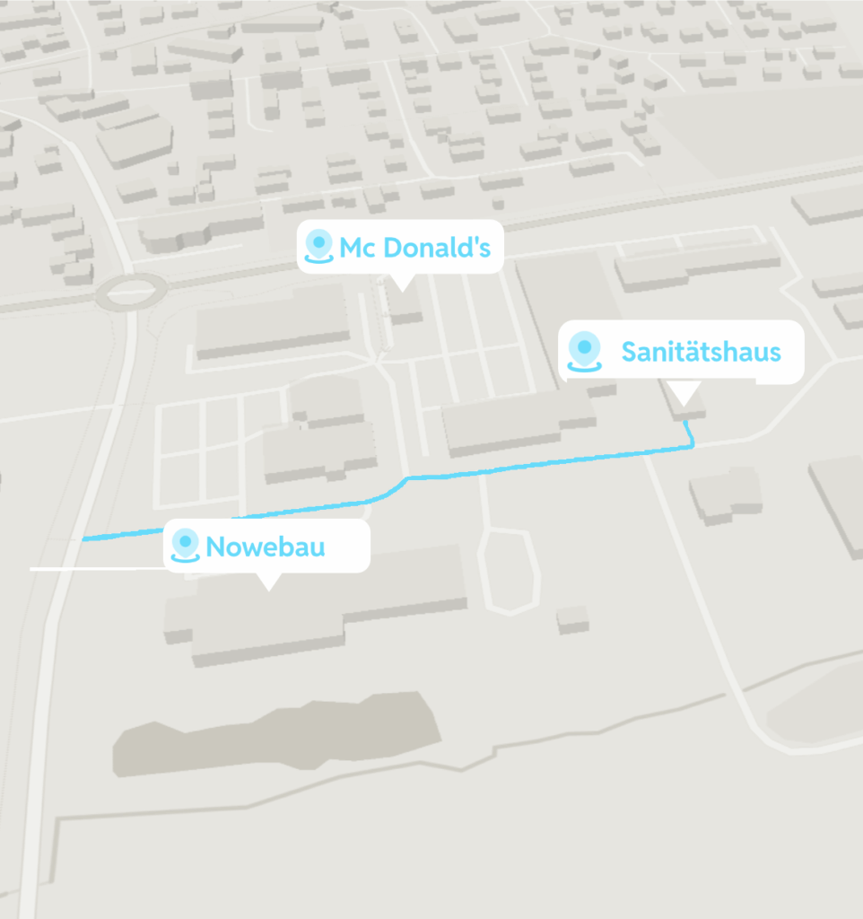 Anfahrts Beschreibung Sanitätshaus Fürstenau